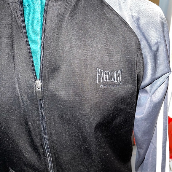 Everlast | Boys Gray & Black Track Jacket - Picture 6 of 7